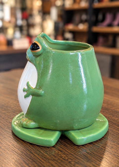 Succubus Home Frog Lily Pad Kop med underkop Grøn