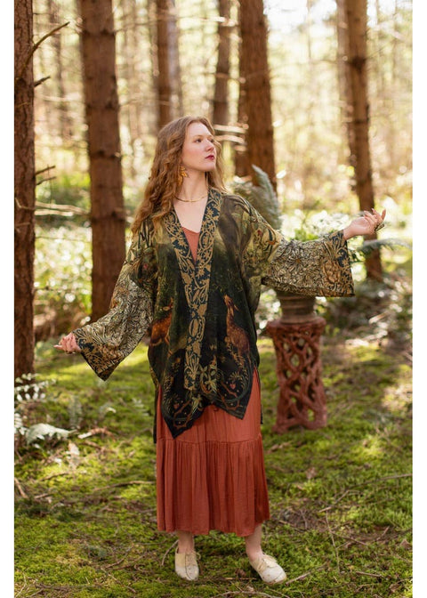 Market Of Stars The Dawning Matinée Midi Kimono Groen