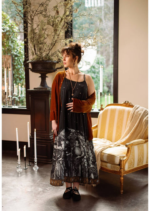 Market Of Stars The Guardians Bohème Maxi Jurk Zwart