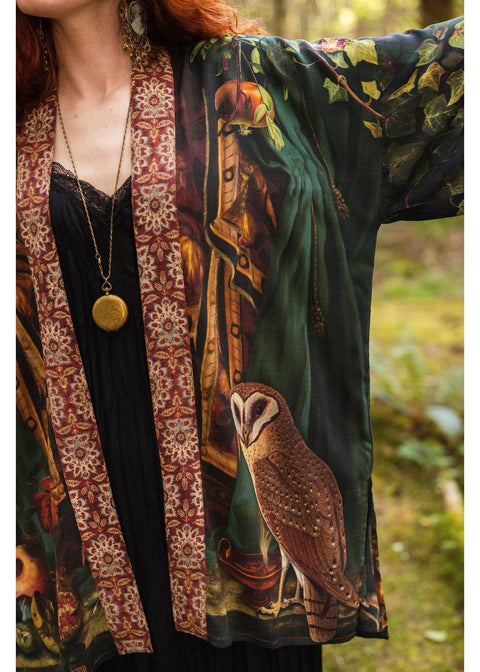 Market Of Stars Solstice Matinée Midi Kimono Groen