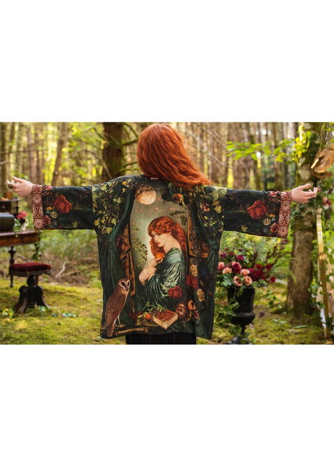Market Of Stars Solstice Matinée Midi Kimono Groen