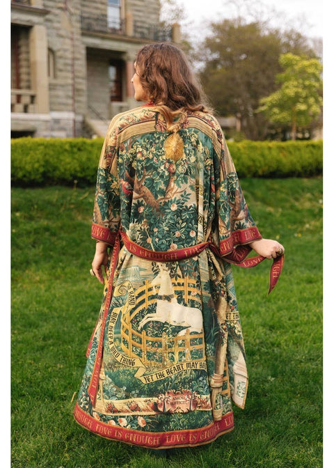 Market Of Stars Wildheart Opera Lange Kimono Groen