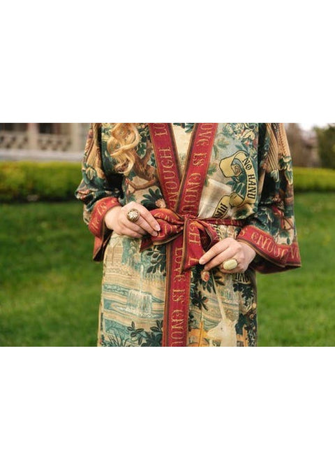 Market Of Stars Wildheart Opera Lange Kimono Groen