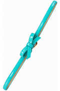 Banned Gold Rush Bow Riem Aqua – diagonale productafbeelding