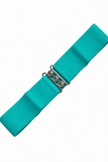 Banned Elastische 50's Riem Aqua