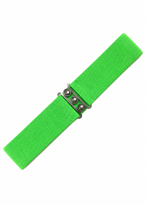 Banned Elastische 50's Riem Halloween Groen