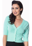 Banned Overload 50's Cardigan Mint Color