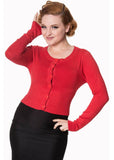 Banned Dolly 50's Cardigan Red