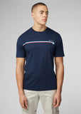 Ben Sherman Core Stripe T-Shirt Dark Navy