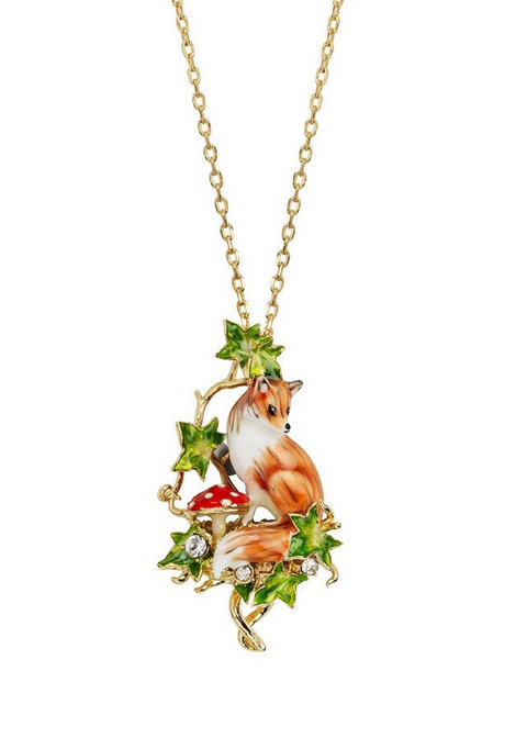 Bill Skinner Fox & Ivy Necklace