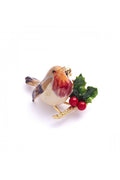 Bill Skinner Robin Broche