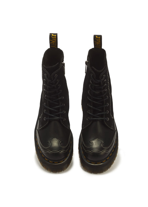 Dr. Martens Jadon Desert Rodeo Platform Laarzen Zwart