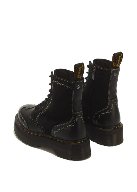 Dr. Martens Jadon Desert Rodeo Platform Laarzen Zwart