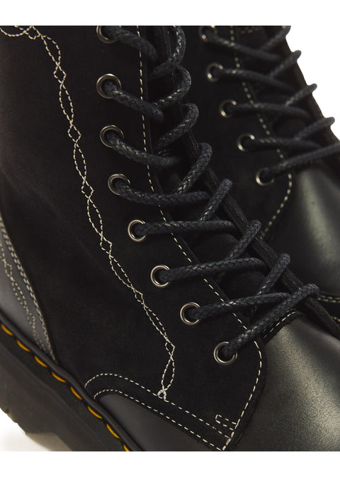Dr. Martens Jadon Desert Rodeo Platform Laarzen Zwart
