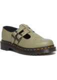 Dr. Martens 8065 Leather Mary Janes Muted Olive Green