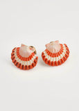 Fable England Clam Shell Earrings