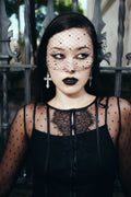 Hell Bunny Dark Knight Midi Jurk Zwart – campagnefoto 16