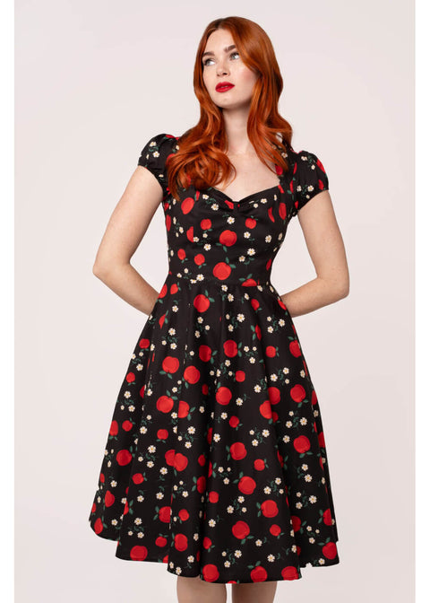 hell bunny red polka dot dress Vanity Red With Black Polka Dot Hell Bunny Mini Dress