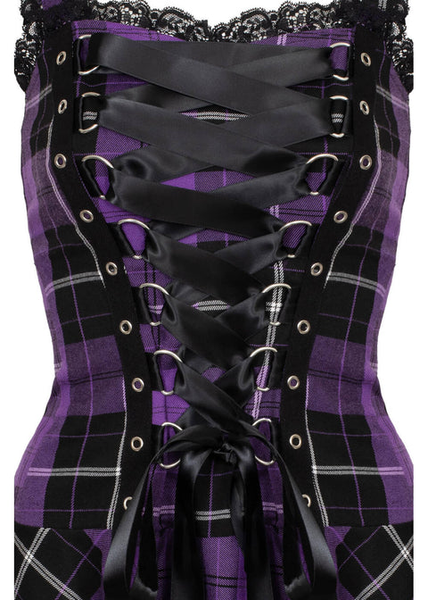 hell bunny purple dress Frilly Sundae Dress in Lavender by Hell Bunny Lemonie Boutique