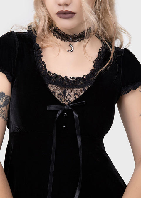 killstar dead silent shirt dress Dead Silent Shirt Dress/ #KILLSTAR #gothicfashion #gothgirl