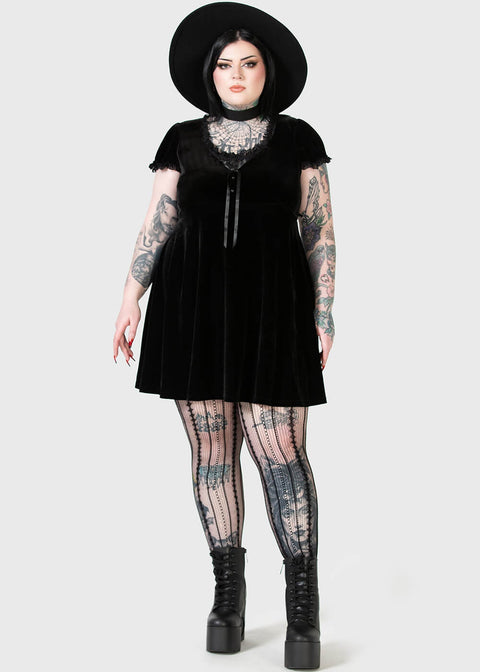 killstar dead silent shirt dress Women's dress KILLSTAR