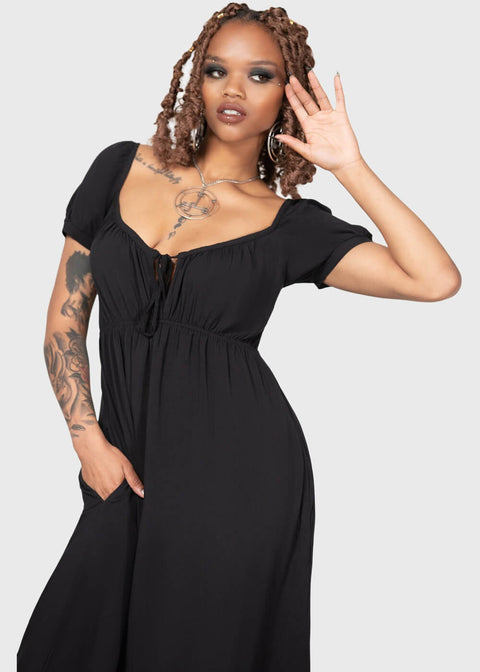 killstar witching hour maxi dress Killstar Lace Maxi Dress