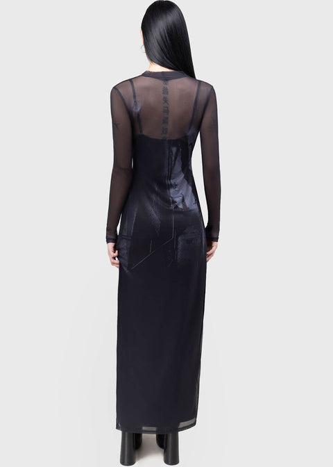 killstar exorcista shirt dress Women's shirt dress KILLSTAR - Exorcista - BLACK - KSRA000392