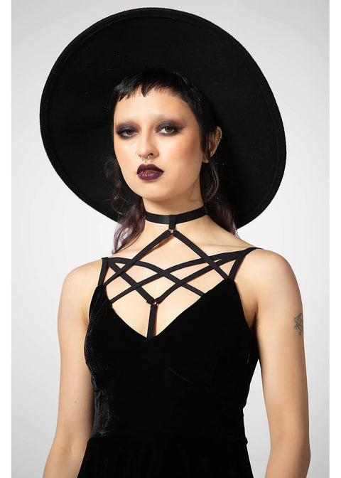 killstar spells skater dress Women's dress KILLSTAR - Spells Skater