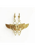 Lotta Djossou Paris Beetle Earrings Gold