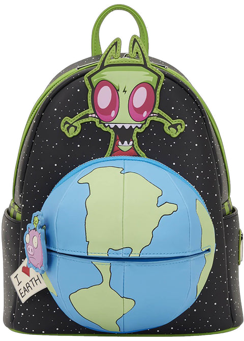 Loungefly Nickelodeon Invader Zim Glow Backpack – Succubus