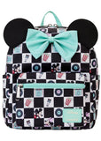 Loungefly Disney Mickey and Minnie Date Night Diner AOP Backpack Multi
