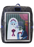 Loungefly Disney Haunted Mansion Black Widow Bride Lenticular Backpack Black