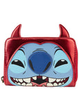 Loungefly Disney Stitch Devil Cosplay Wallet Red
