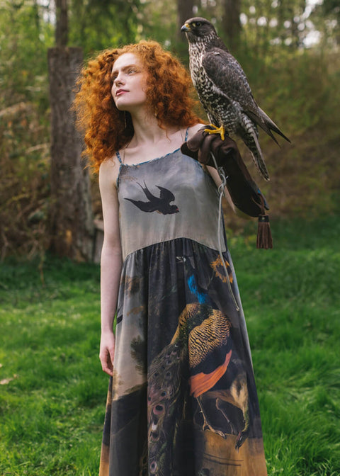 peacock maxi dress Peacock Dreams Vn Button Down Maxi Dress