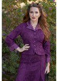 Miss Candyfloss Dessa Violette Lace Reversable 40's Blazer Purple
