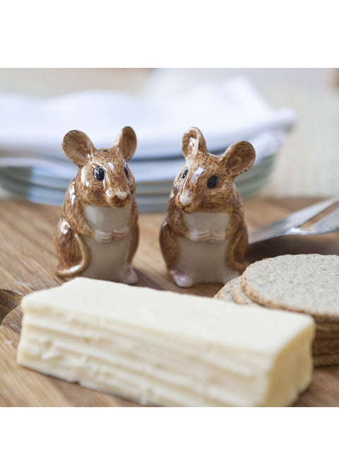 Succubus Home Animal Wood Mouse Peper & Zout Stelletje - sfeerfoto