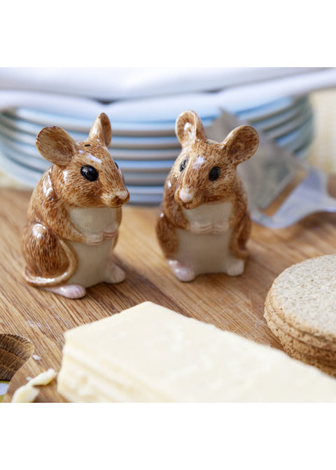 Succubus Home Animal Wood Mouse Peper & Zout Stelletje - sfeerfoto