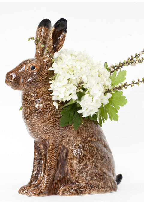 Succubus Home Animal Hare Bloemenvaas Bruin - productfoto