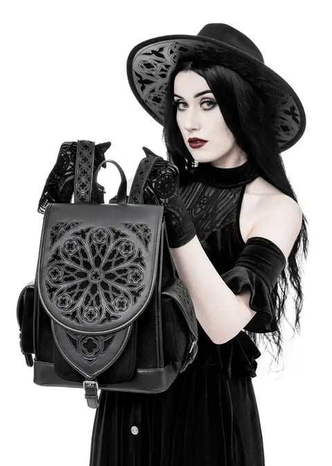 Restyle Rosarium Backpack zwart - foto 2