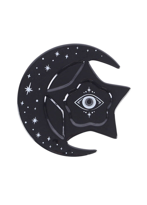 Succubus Home Spellbound Sky Espresso Kop en Schotel Set Zwart