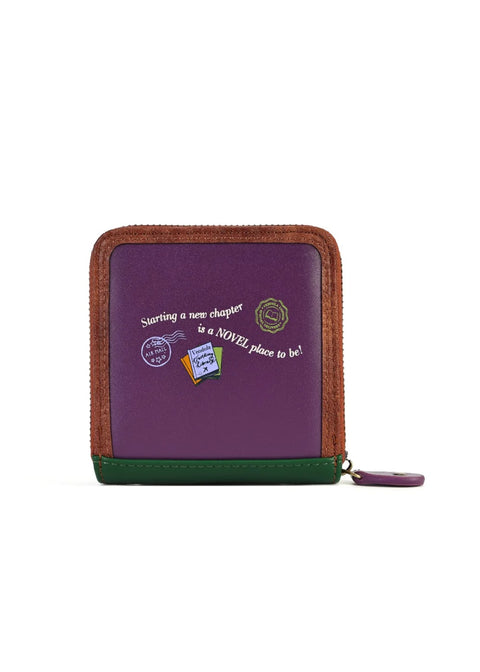 Vendula London Travelling Library Bookshop Square Wallet – productfoto 3