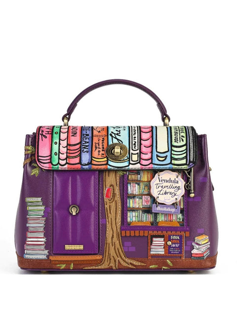 Vendula London Travelling Library Bookshop Mini Grace Bag – productfoto 1