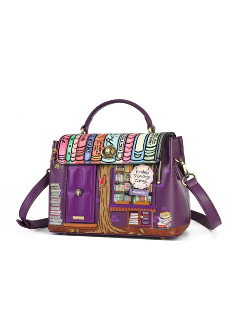 Vendula London Travelling Library Bookshop Mini Grace Bag – productfoto 2