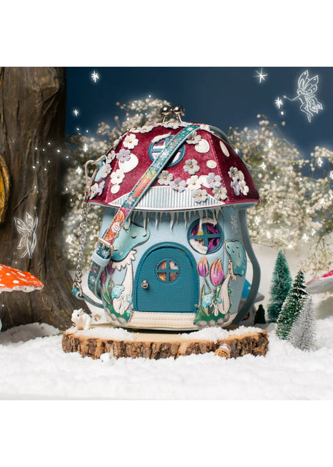 Vendula London Fairy Village Snowflake Toadstool House Schoudertas Multicolour – officiële Vendula productfoto