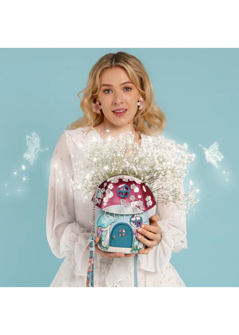 Vendula London Fairy Village Snowflake Toadstool House Schoudertas Multicolour – officiële Vendula productfoto