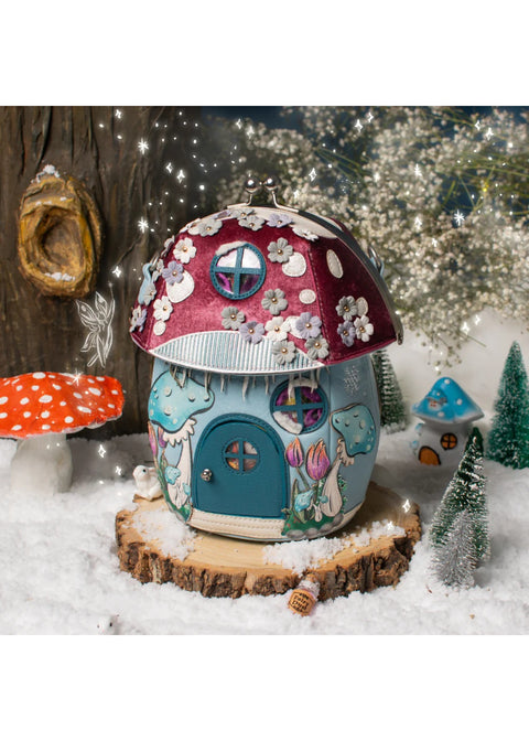 Vendula London Fairy Village Snowflake Toadstool House Schoudertas Multicolour – officiële Vendula productfoto