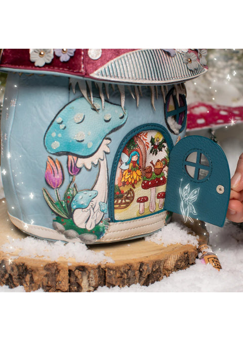 Vendula London Fairy Village Snowflake Toadstool House Schoudertas Multicolour – officiële Vendula productfoto