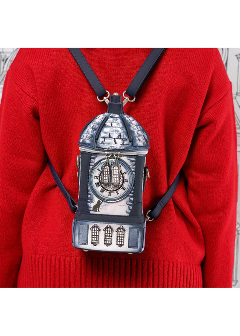 Vendula London Cats In The City Clock Tower Schoudertas Blauw – officiële Vendula productfoto