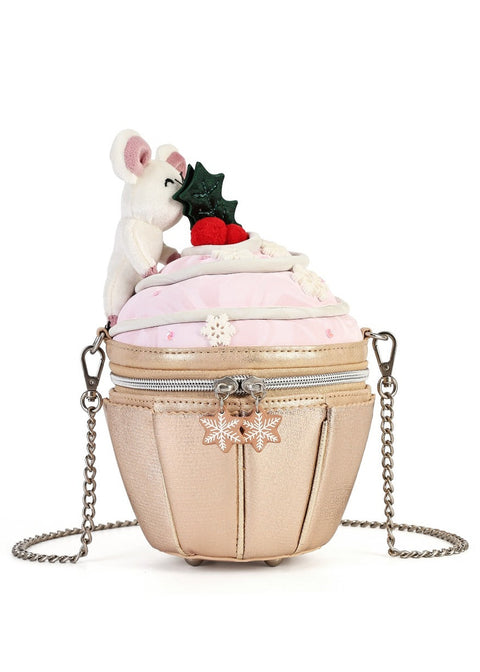 Vendula London Sugarloaf Bakery Cupcake Tas Goud – foto 1