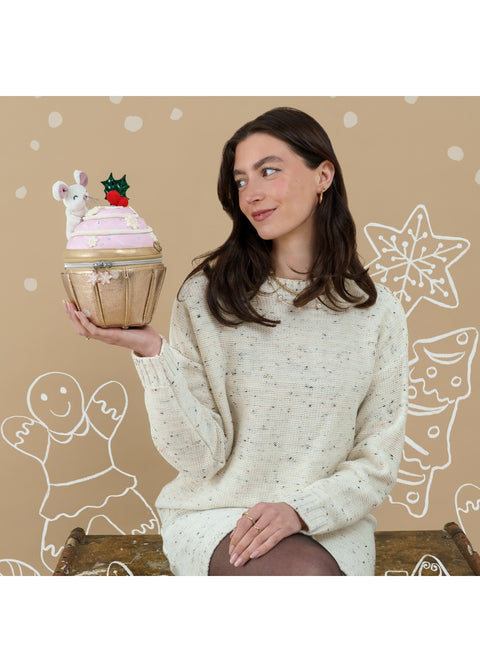 Vendula London Sugarloaf Bakery Cupcake Tas Goud – foto 3